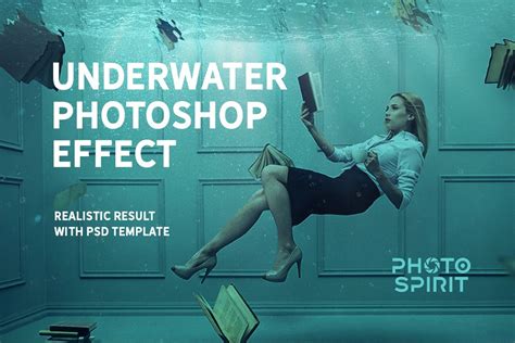Underwater Effect Photoshop Templates And Textures Master Bundles