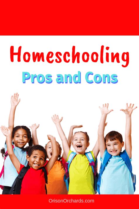 Pros And Cons Of Homeschooling Orison Orchards