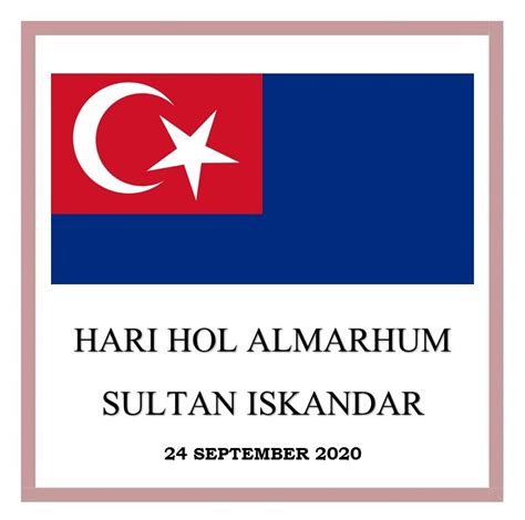 Almarhum sultan iskandar hol day. Muat Turun / Download Divider RPH Semua Cuti 2020 untuk ...