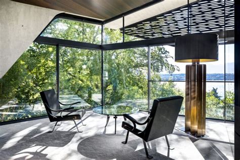 Extravagant Modern Villa Courbe In Switzerland By Saota