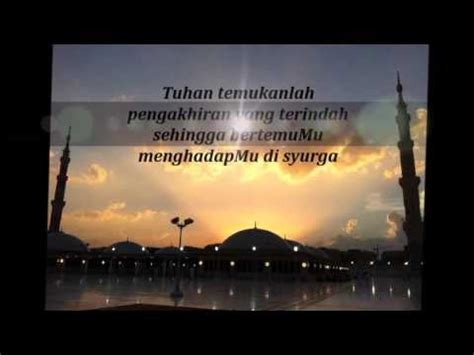 Langit malam bercahaya yang terlihat limpahan sinarannya takkan jemu tangisan rindu bagai dekat getaran panggilanmu. Dato' Siti NurHaliza - Mikraj Cinta - YouTube