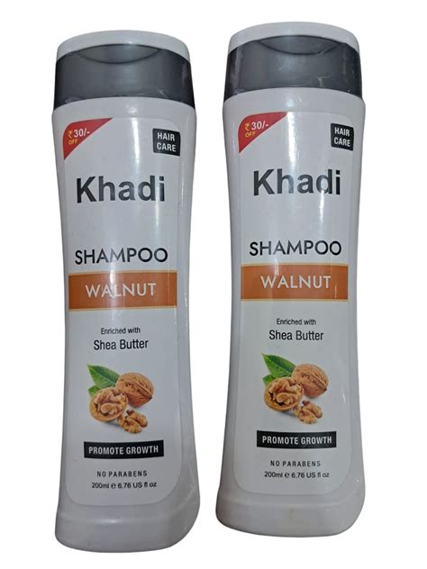 Khadi Almond Shampoo 200 Ml At Rs 125piece Almond Hair Shampoo In