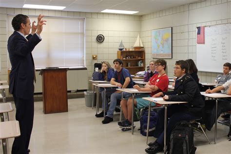 Assistant Da Jay Adair Speaks At Career Day At Fontainebleau High School District Attorney