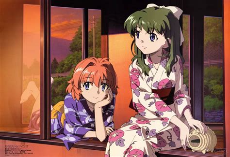 Onodera Karen And Miyafuji Miina Onegai Twins Danbooru