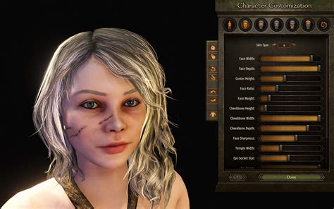 Preset For Character Customisation At Mount And Blade Ii Bannerlord
