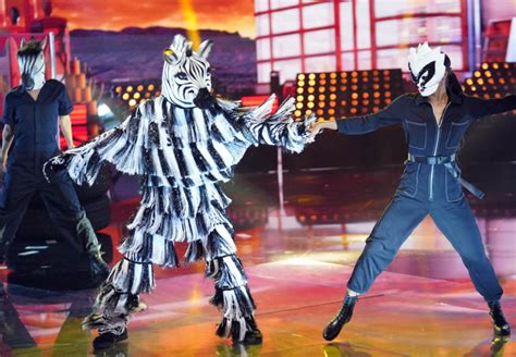 If boxing champ oscar de la hoya does return to the ring, you'll have the masked dancer to thank. Zebra from 'The Masked Dancer' on His Two Left Feet ...