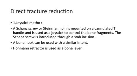 Minimally Invasive Percutaneous Osteosynthesis