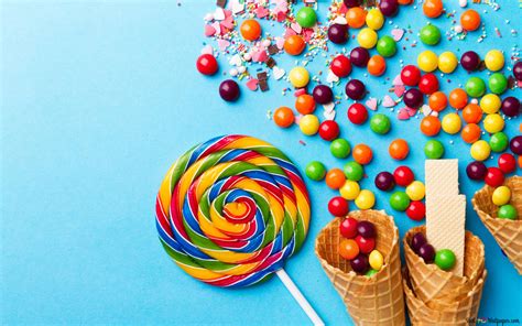 Colorful Candies Hd Wallpaper Download