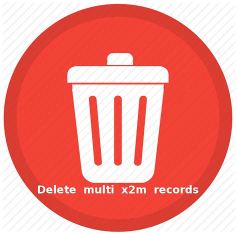 X2m Delete Multiple Records Odoo Apps