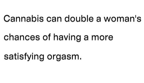 Correlation Between Cannabis And Orgasms R Canadients