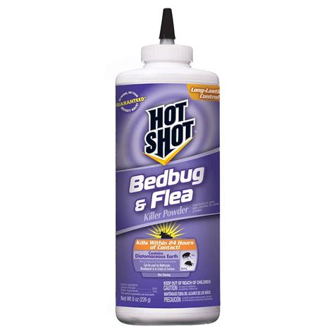 Hot Shot Oz Bed Bug And Flea Killer Powder Hg The Home Depot