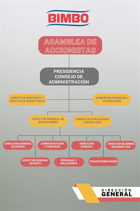 ESTRUCTURA ORGANIZACIONAL DE BIMBO CONÓCELO