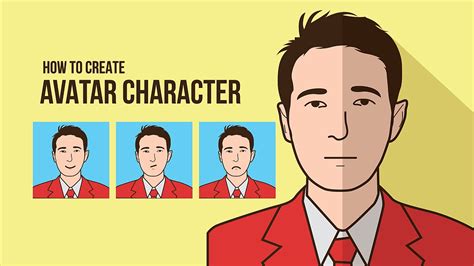 Free Making Your Face Avatar Character Flat Style