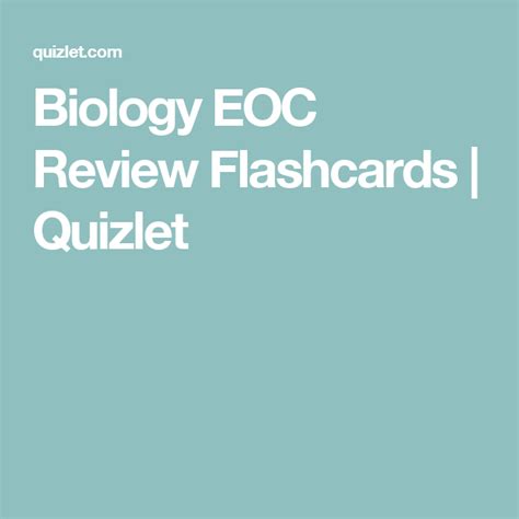 Part 2 of florida eoc practice exam available for download from flvs;print out the test and follow along, and please comment or ask questions!thanks for. Biology EOC Review Flashcards | Quizlet | Bcaba exam ...