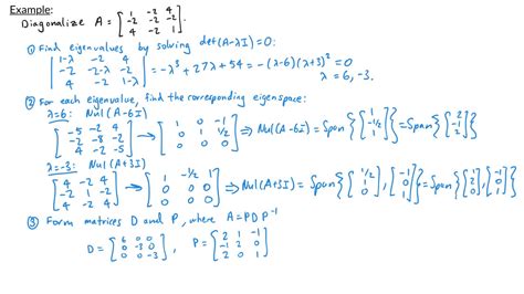 Linear Algebra Orthogonal Diagonalization Youtube
