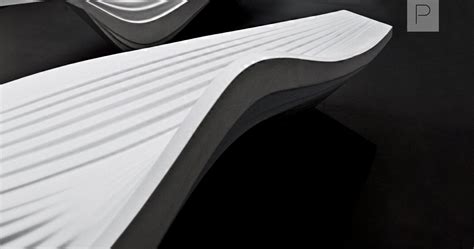 Serac Bench By Zaha Hadid For Lab23 Zaha Hadid Zaha Urban Sculpture