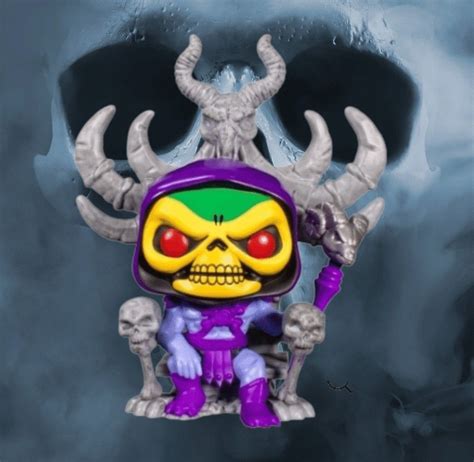 Masters Of The Universe Funko Pop Deluxe Skeletor On Throne 💀