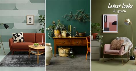 The Latest Looks In Green Decorating