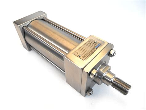 Stainless Steel Mini Hydraulic Cylinders For Industry Capacity 50