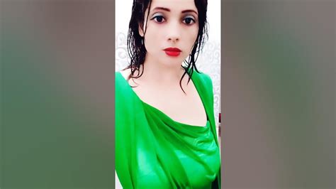 indian girl wet saree in shower dance navel and armpit show trending in ig viral youtube