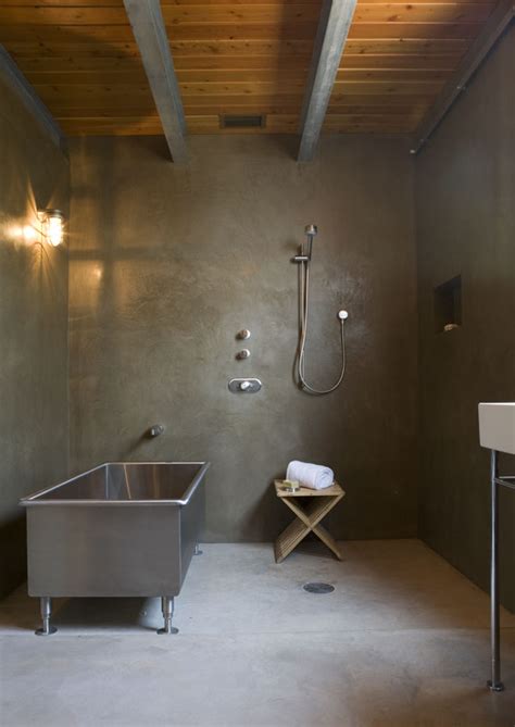 15 Cool Concrete Bathroom Design Ideas