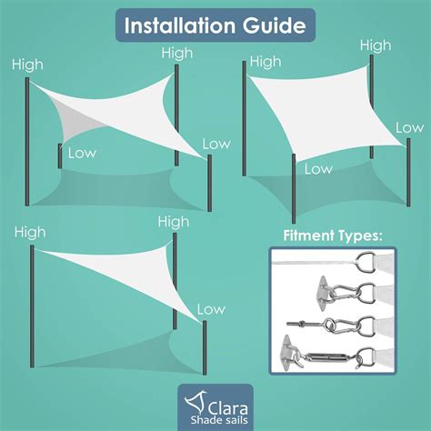 Clara Rectangle 3m X 4m Sun Shade Sail White Waterproof Patio Garden