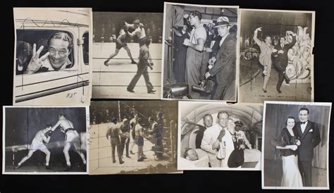 Lot Detail - 1930's Max Baer 8x10 Photos and more (Lot of 15)
