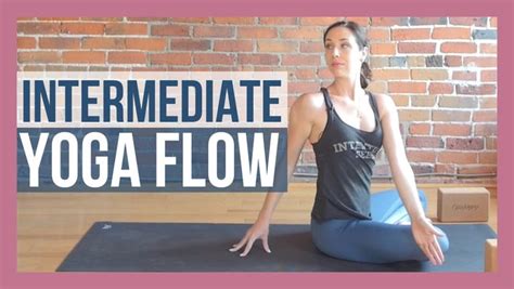 30 min intermediate yoga flow minimal cues yoga yoga with kassandra
