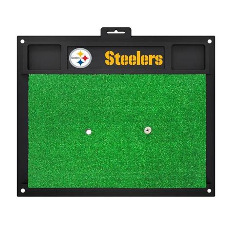 Fanmats Nfl Pittsburgh Steelers 17 In X 20 In Golf Hitting Mat 15473