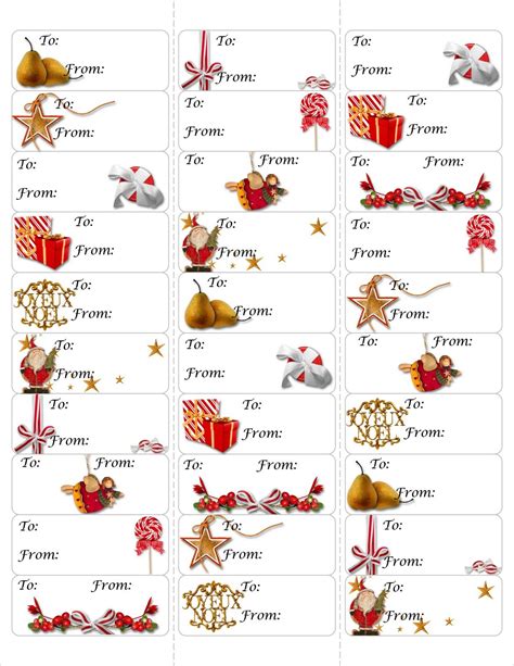 Free Christmas Gift Tag Printable Christmas Gift Tags Free Free