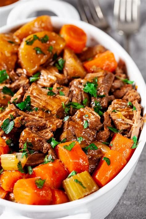 This easy and delicious instant pot pot roast recipe is sure to impress the whole family. Instant Pot Beef Pot Roast with Gravy | Chew Out Loud