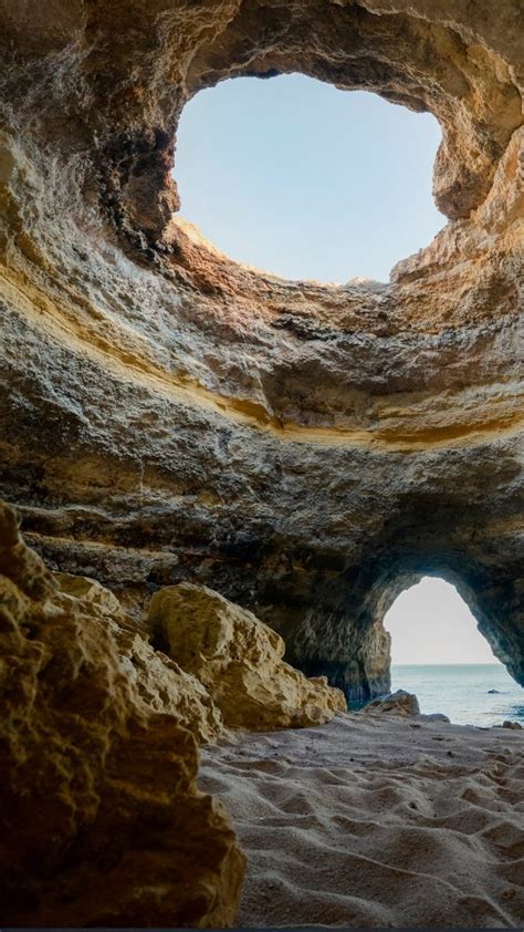 Benagil Beach Sea Cave Algarve Portugal Windows 10 Spotlight Images