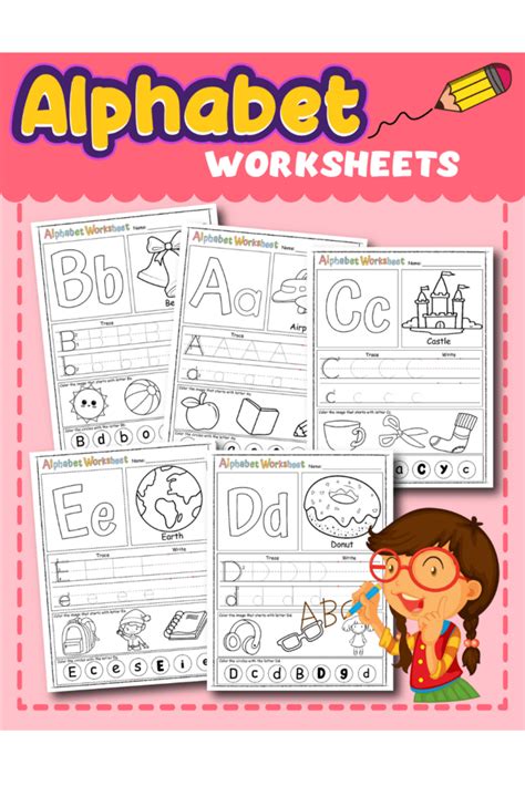 Alphabet Worksheets For Preschool And Kindergarten Easy Peasy