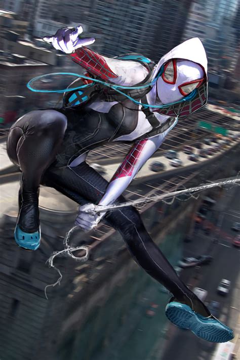 Spiderwoman Gwendolyn Gwenstacy Wallpapers Marvel Spiderman