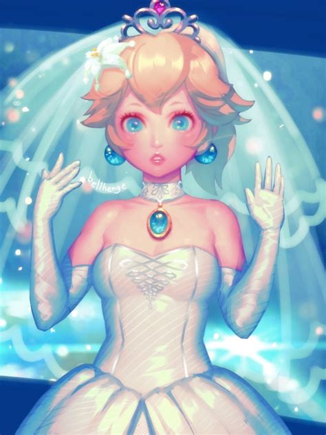 Bellhenge Princess Peach Princess Peach Wedding Mario Series Nintendo Super Mario