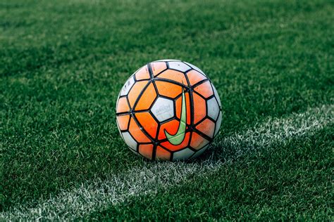 Ball games (or ballgames), also ball sports, are any form of game or sport which feature a ball as part of play. Download wallpaper 5472x3648 soccer ball, football, lawn, grass hd background