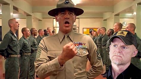 Gunnery Sgt Hartman R Lee Ermey Classic Interview Marine Reacts