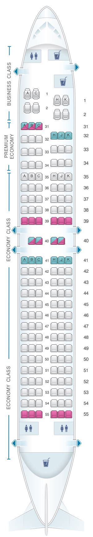 Seat Map China Southern Airlines Boeing B737 800 Layout C Seatmaestro