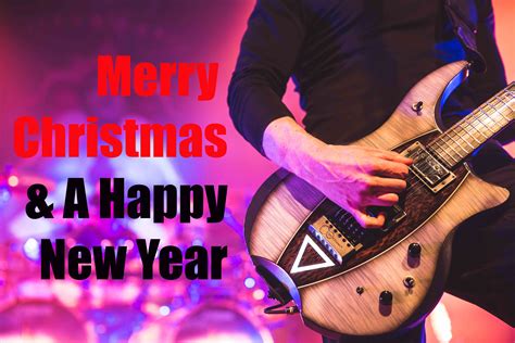 Merry Christmas And Happy New Year Guitarmania