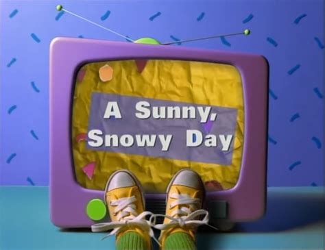 A Sunny Snowy Day Barney Wiki