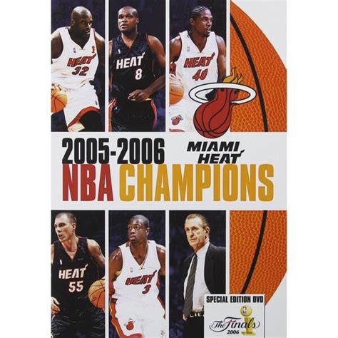 Miami Heat 2006 Nba Champions Dvd