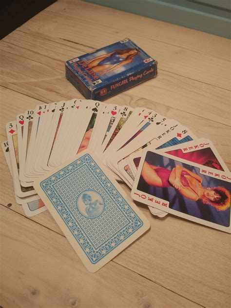 Vintage Erotic Playing Cards Playing Cards For Adults Role Etsy
