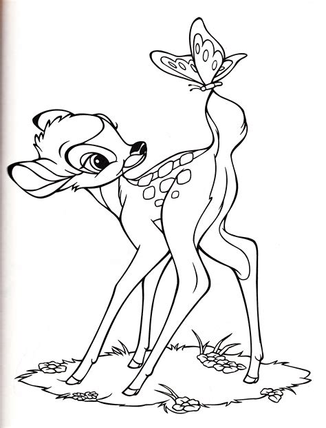 14 Printable Bambi Coloring Pages Print Color Craft