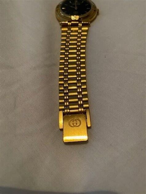 Vintage Mens Gucci Watch Gucci Watch 9200m In Gold Ebay
