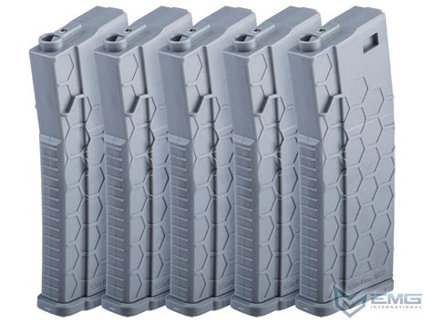 Emg Helios Hexmag Eco Airsoft Rds Abs Mid Cap Magazine For M M Series Airsoft Aeg Rifles