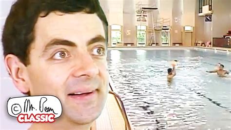 Pool Day Mr Bean Funny Clips Classic Mr Bean Youtube