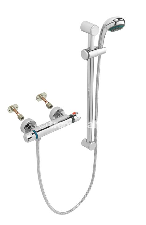 It is possible to adjust your thermostatic shower valve. TREMERCATI VALUE EXPOSED THERMOSTATIC SHOWER VALVE ...