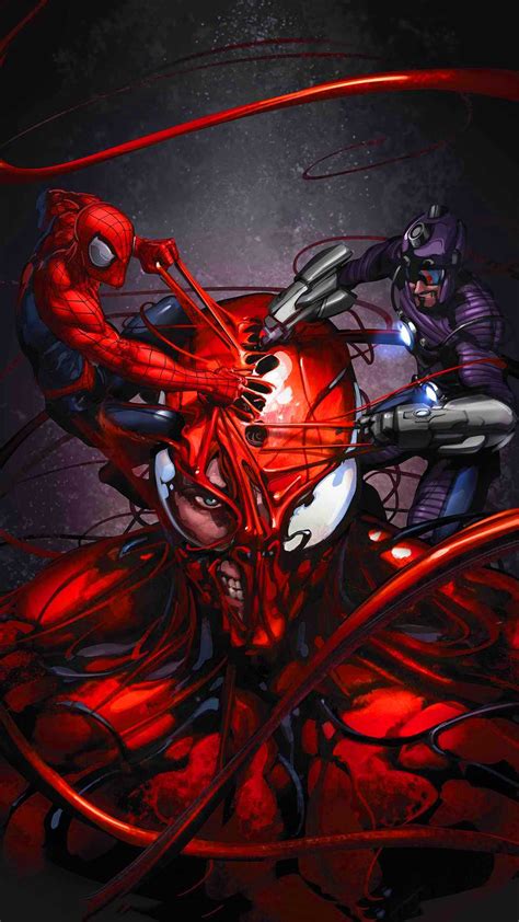 Spider Man And Carnage Wallpaper Ixpap