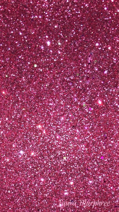 Glitter Phone Wallpaper Pink Sparkle Background Girly Pretty Hot Pink