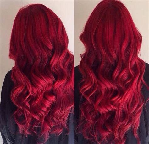 Pin By Level Hair Salon On Coppers And Red Red Hair Color Dark Red
